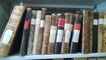 Maakunta-arkistossa on paljon kirkonkirjoja myös menetetyn Karjalan alueelta.