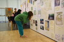 Tervatontut kiinnostivat lapsia...