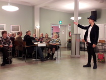 Elias Kvist toi juhlaan taikuutta.