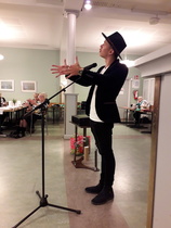 Elias Kvist toi juhlaan taikuutta.